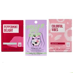 🟢 TARGET Beauty Three Sheet Masks NWT